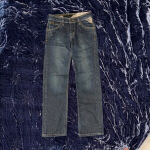 Volcom Boys Straight-Leg Denim Blue Jeans